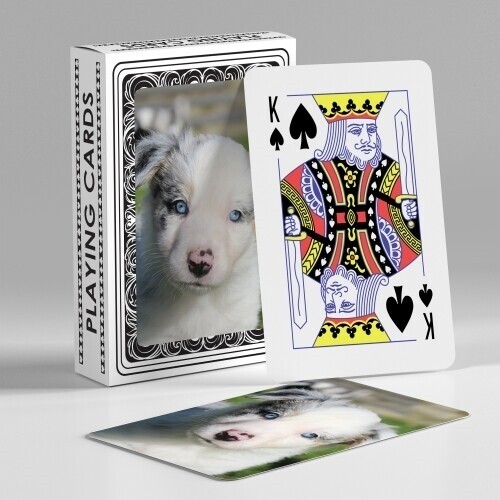 personalised playing cards with personalised box