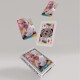 playing cards falling with personalised box