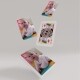falling personalised playing cards