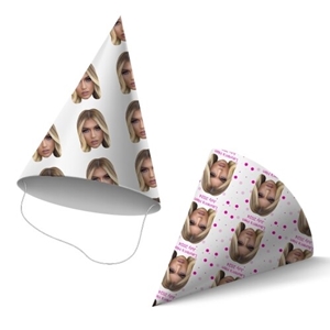 personalised party hat with your face