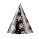 personalised party hat with your face and text