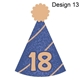 party hat for bunting design 13