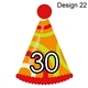 party hat for bunting design 22