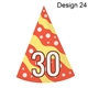 party hat for bunting design 24