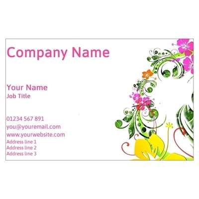 Design for Florists Business Cards: animal, black, children, ladybird, ladybug, red, spots