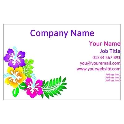 Design for Florists Business Cards: baby shower, black, bling, girl, glitter, hen do, party, pretty, red, sparkle