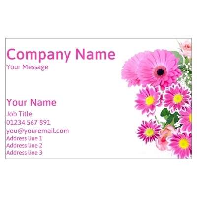 Design for Florists Business Cards: 
