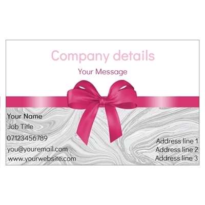 Design for Beauty Therapy Business Cards: daisy, flower, girl, girlie, girly, pink, pretty, purple, white, yellow