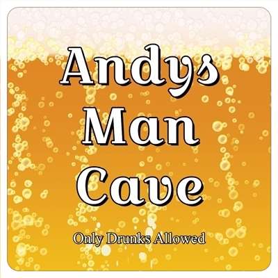 beer man cave