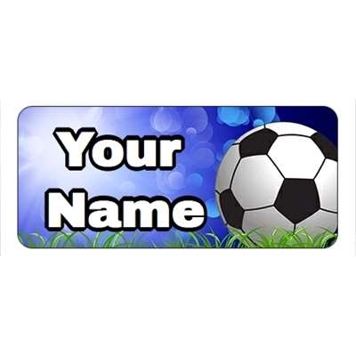 Design for Football Name Labels: baby shower, bear, blue, bow, bowe, boy, checker, cute, feet, polkadot, pretty, ribbon, tartan, teddy, white