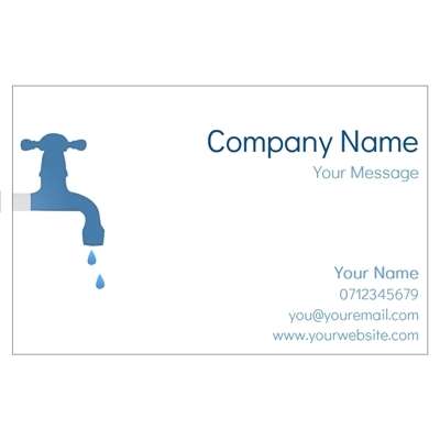 Design for Plumbers Business Cards: daisy, floral, florist, flower, girl, girlie, girly, pink, pretty, purple
