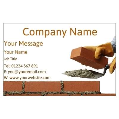 Design for Builders Business Cards: 