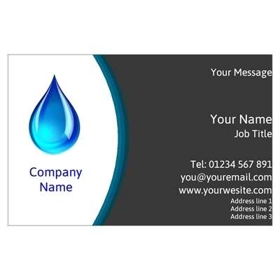 Design for Plumbers Business Cards: brown, flowers, green, leaf, orange, rose, roses, yellow