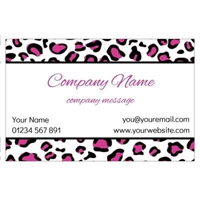 Design for Beauty Therapy Business Cards: daisy, flower, girl, girlie, girly, green, pink, pretty, purple, vine, white, yellow
