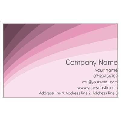 Design for Hairdresser Business Cards: black, plain, white