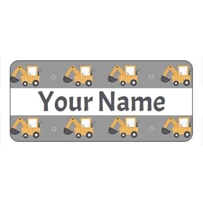 Design for Tractors Name Labels: 