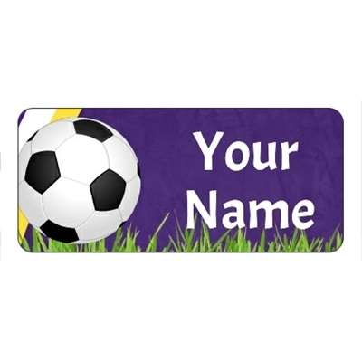 Design for Football Name Labels: bathroom, blue, drop, handyman, kitchen, pipes, plumber, sink, tap, toilet, water