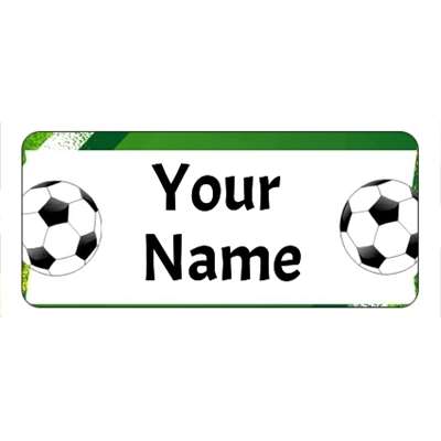 Design for Football Name Labels: beauty, Nails, polish, therapist