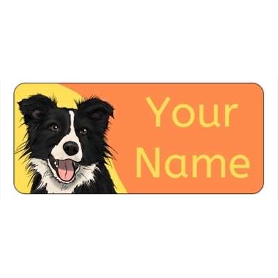 Design for Dog Name Labels: aloe, border, brown, cutting, forever living, garden, gardener, gardening, grass, green, handy man, landscape, leaf, organic, plants, roots, stripes, surgen, tree, white, wood