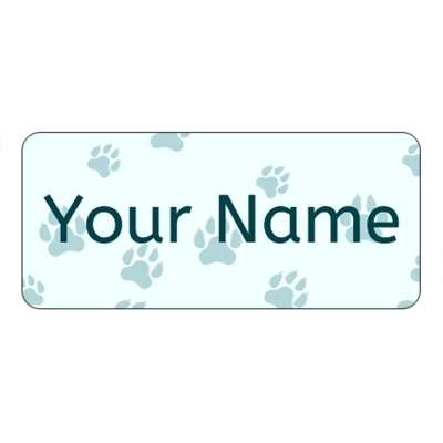Design for Dog Name Labels: black, bridal, florist, flower, photographer, photography, pink, rose, wedding
